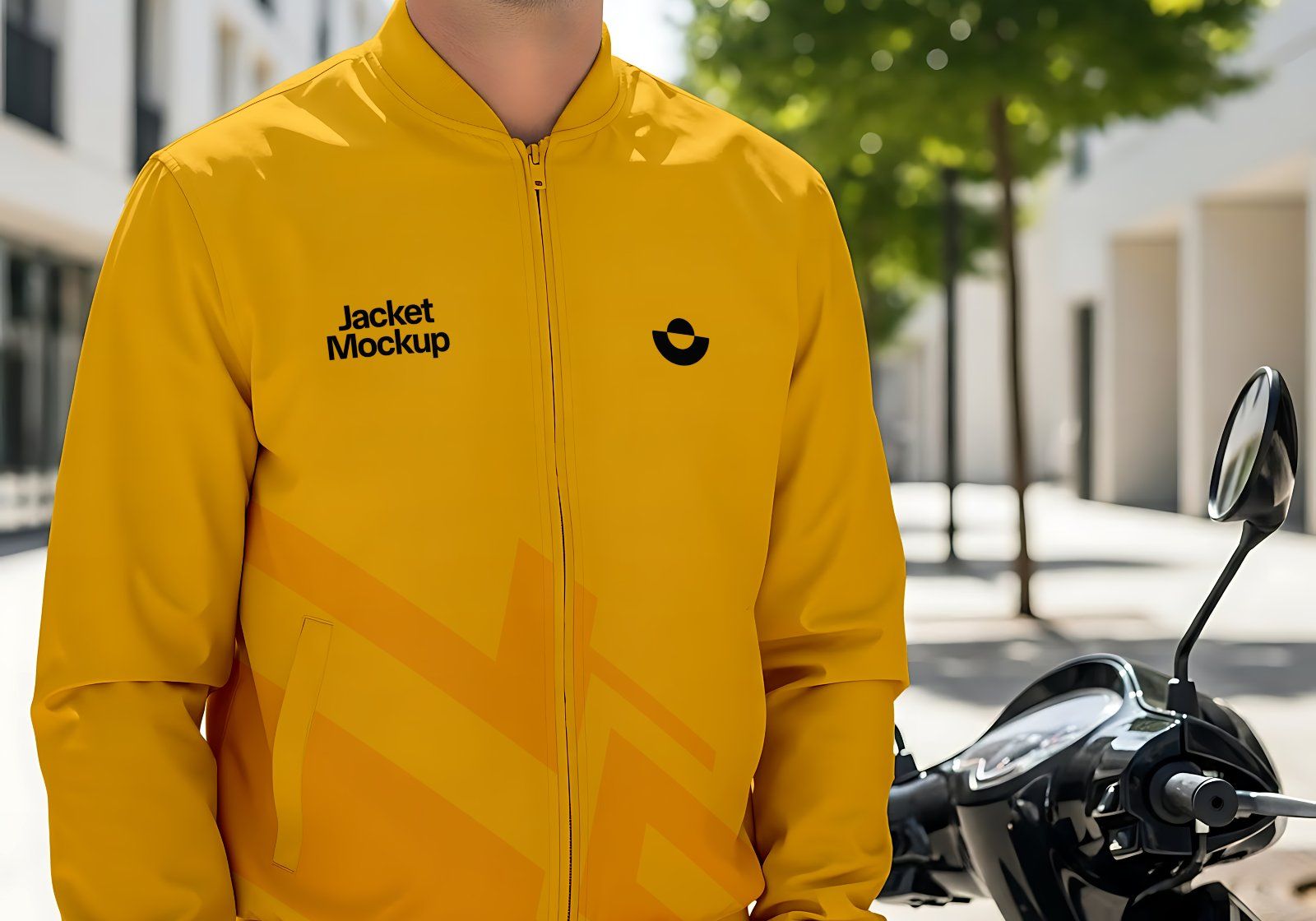 Premium Motorcycle Taxi Online Mockup — image 4
