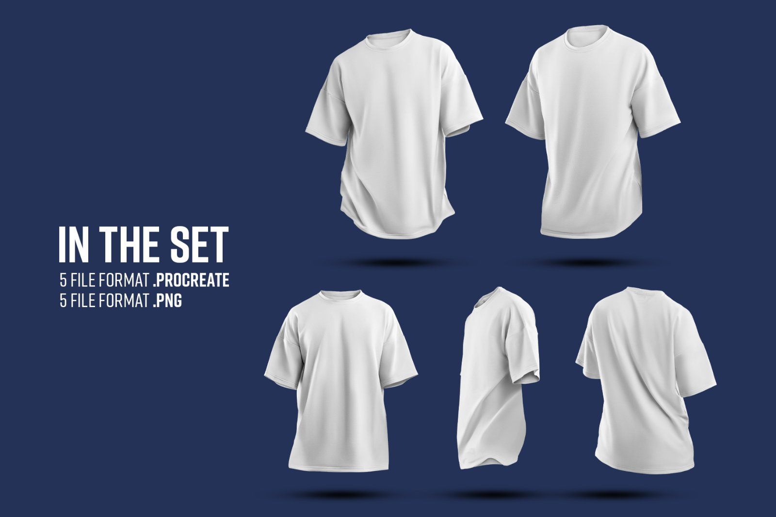 5 Mockups Oversize T-shirt for Procreate vol.2 — image 9