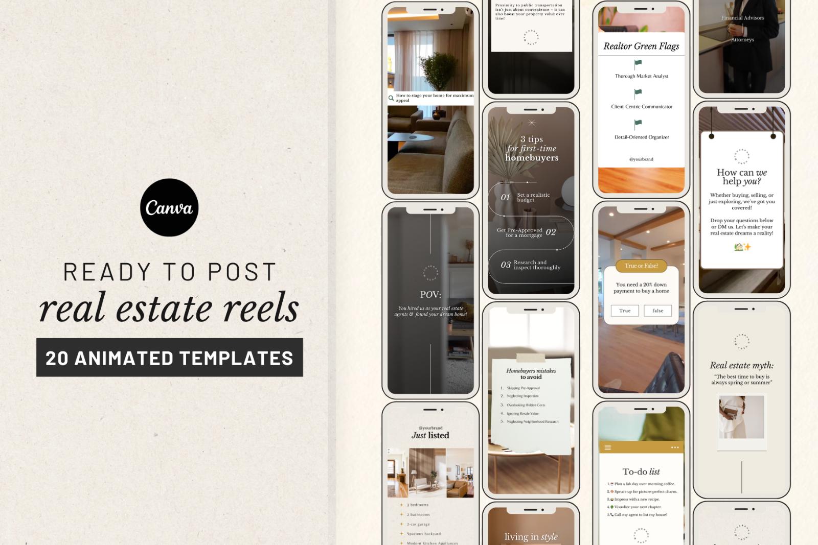 Real Estate Instagram Reels Templates — image 1