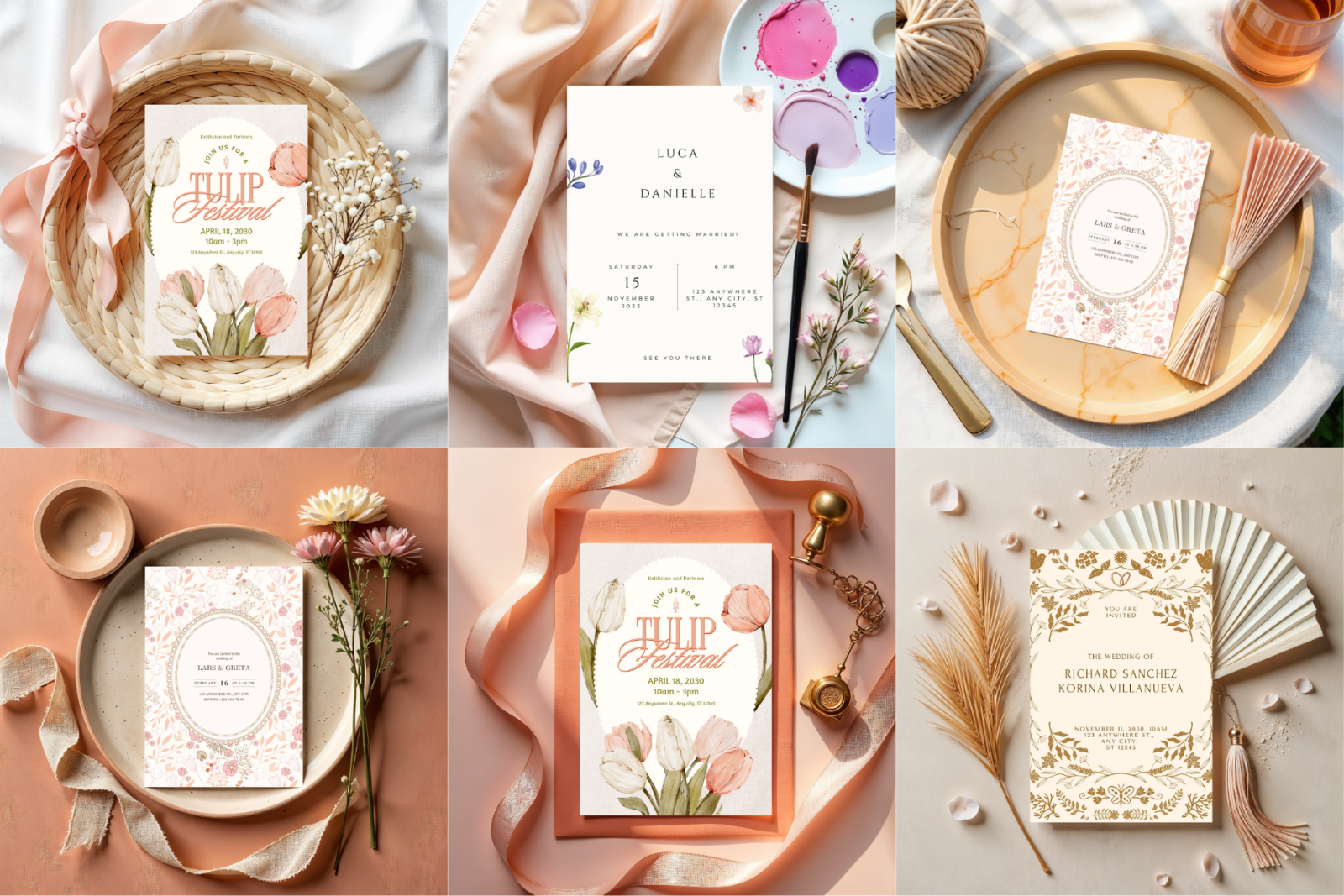 45 Invitation Card Mockups for Canva — image 2