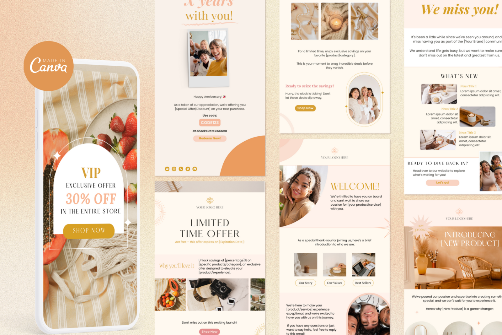Email Marketing Canva Templates — image 1