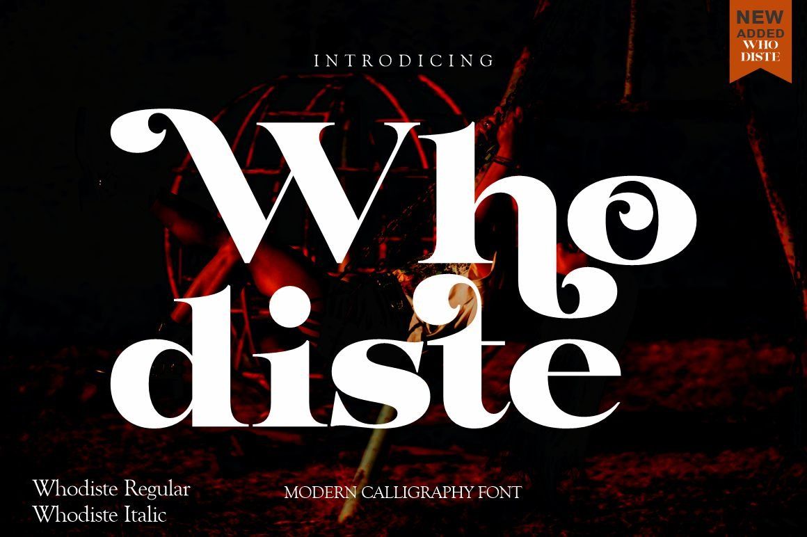 Whodiste Serif — image 1