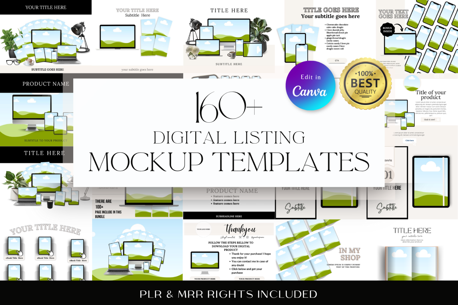 Digital Listing Mockup Templates — image 1