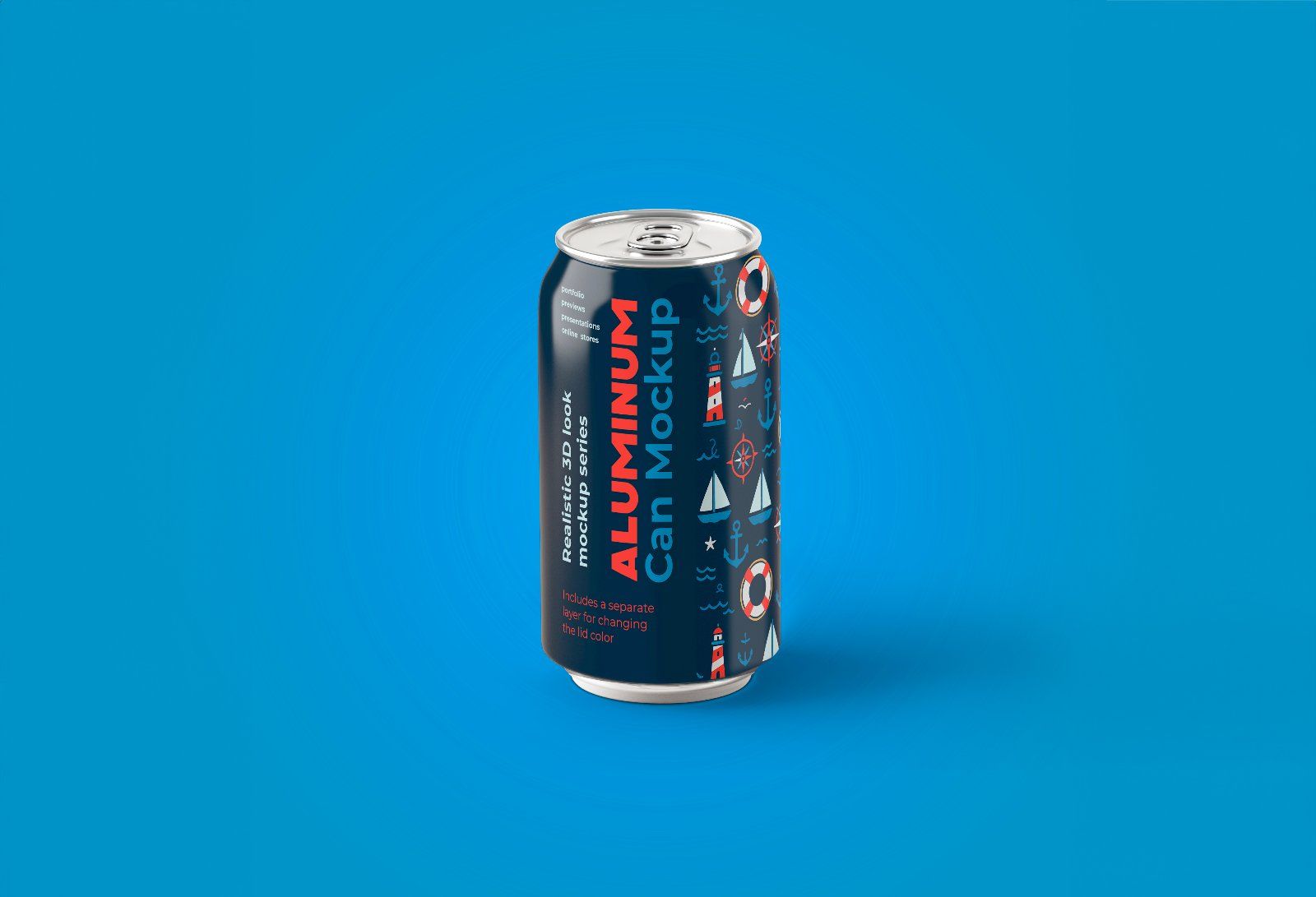 330ml Aluminum Can Mockup Set — image 6