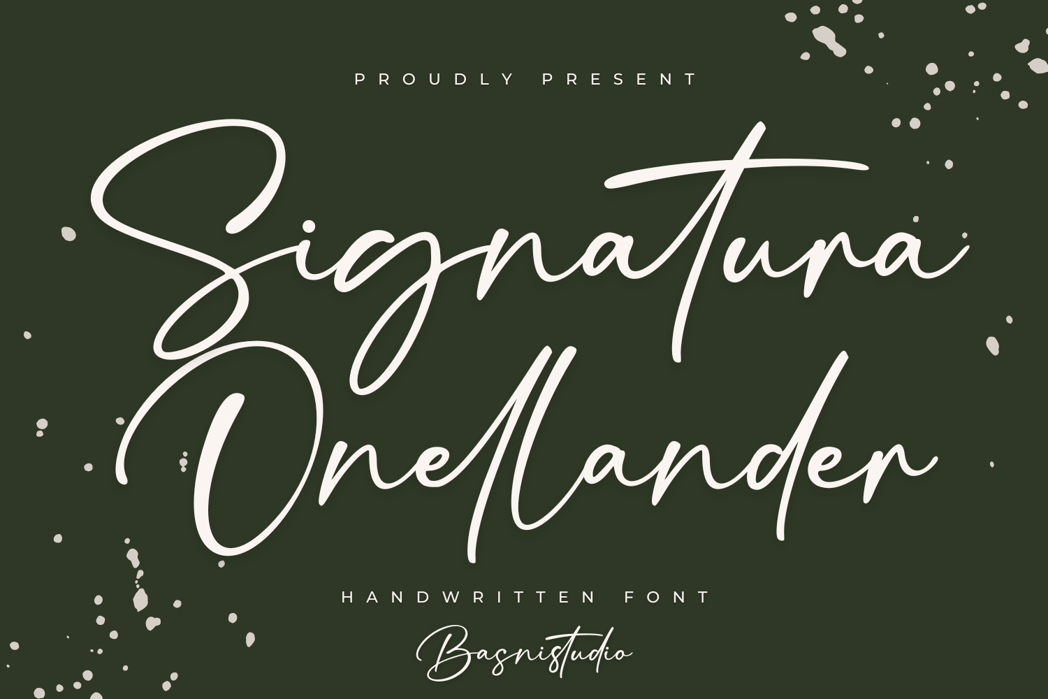 Signatura Onelander Font — image 1