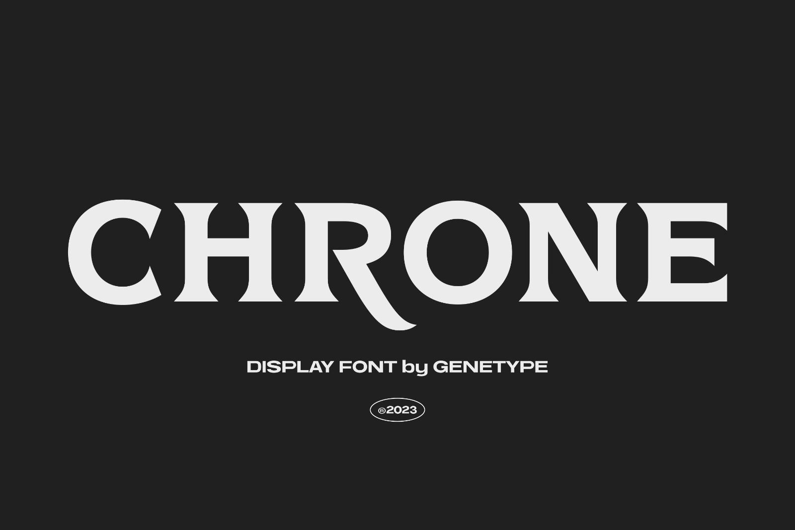 Chrone Font — image 1