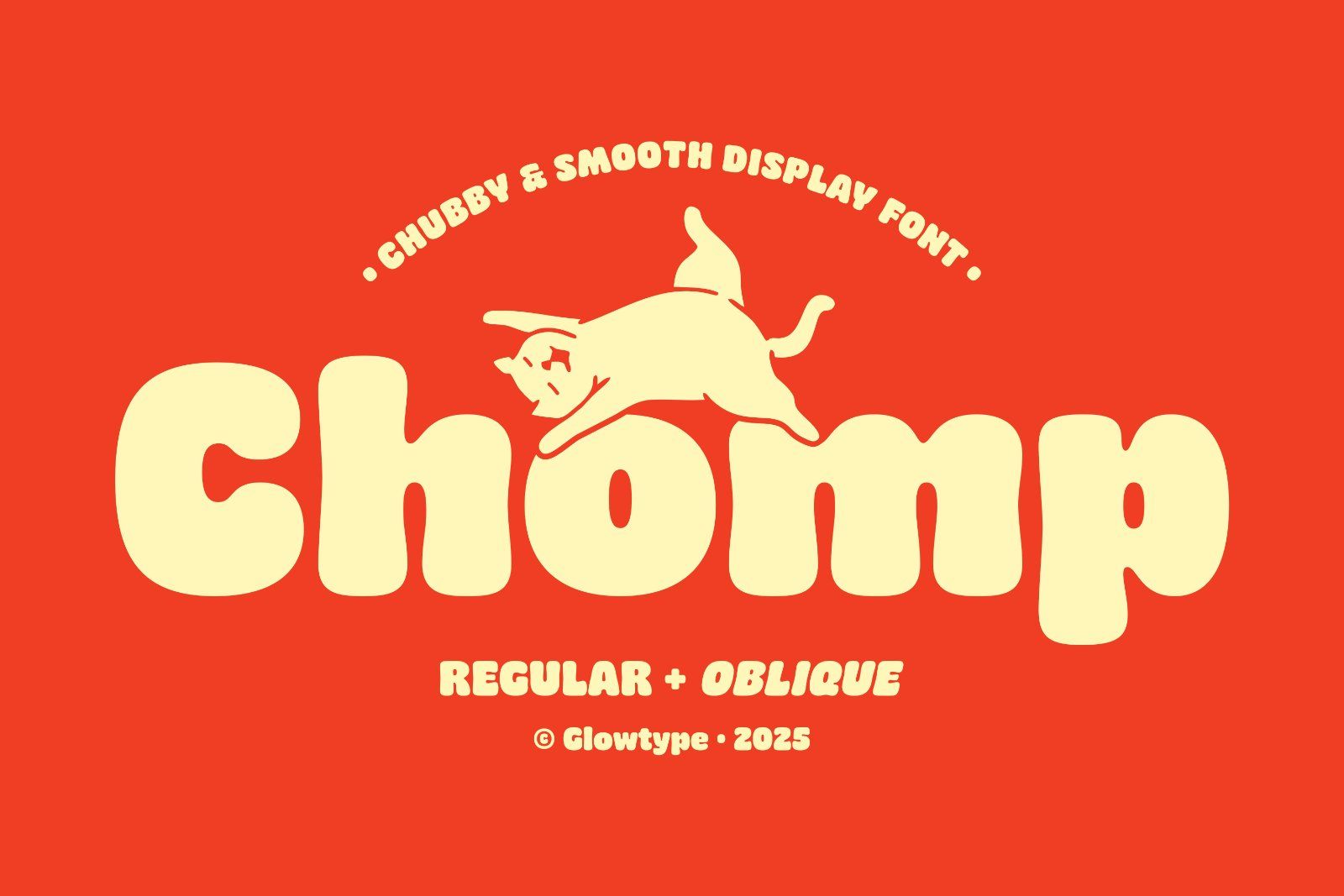 Chomp A Bold Chubby Font — image 1