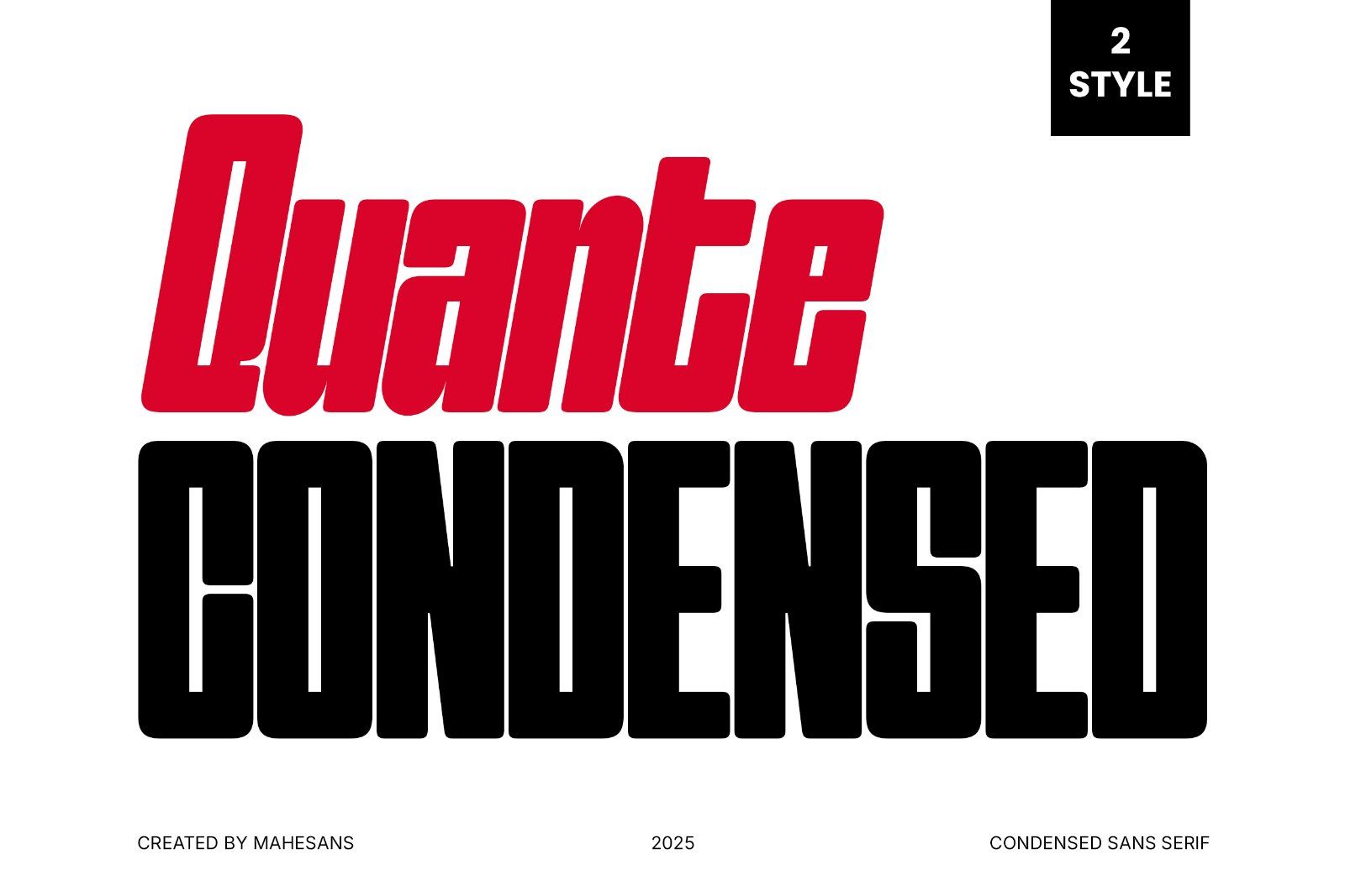 Quante Condensed — image 1