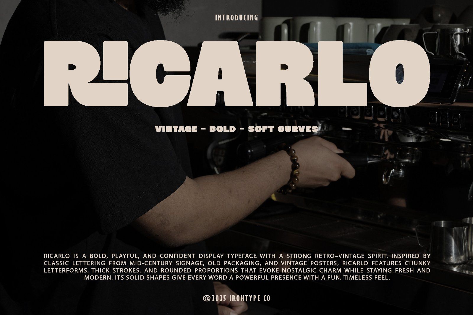 Ricarlo - Retro Bold Font — image 1