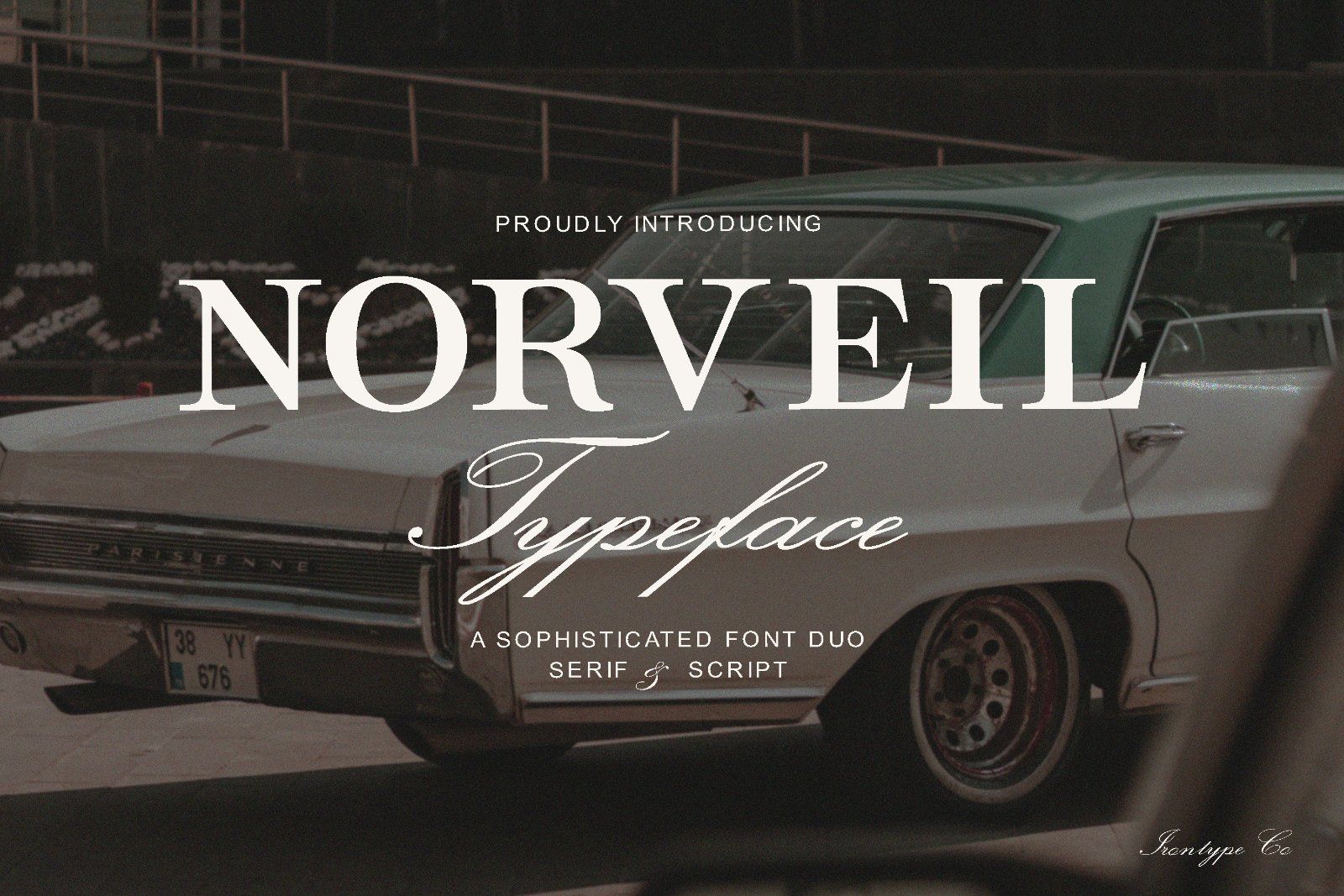 Norveil - Font Duo (Serif and Script) — image 1