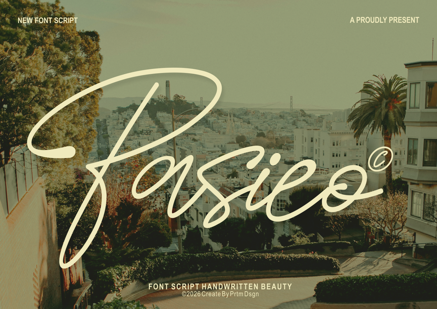 Pasieo - Font Script Handwritten Beauty — image 1