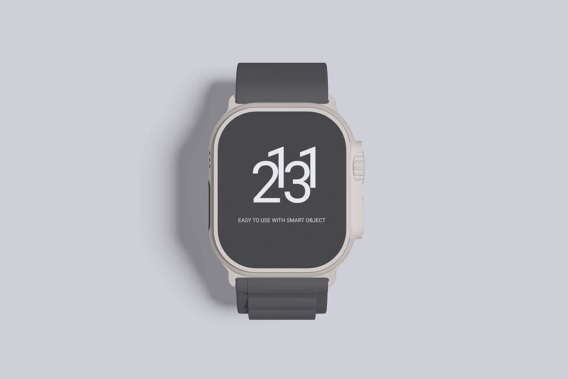 Apple Watch Mockup (4 Objects) — image 1