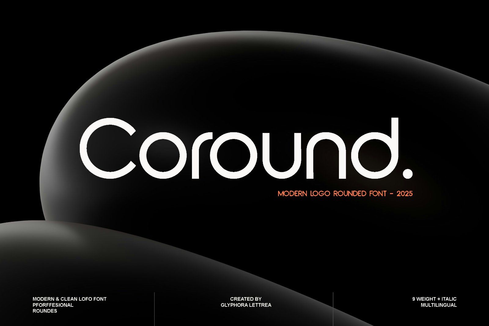 Coround -  Logo Font Family — image 1
