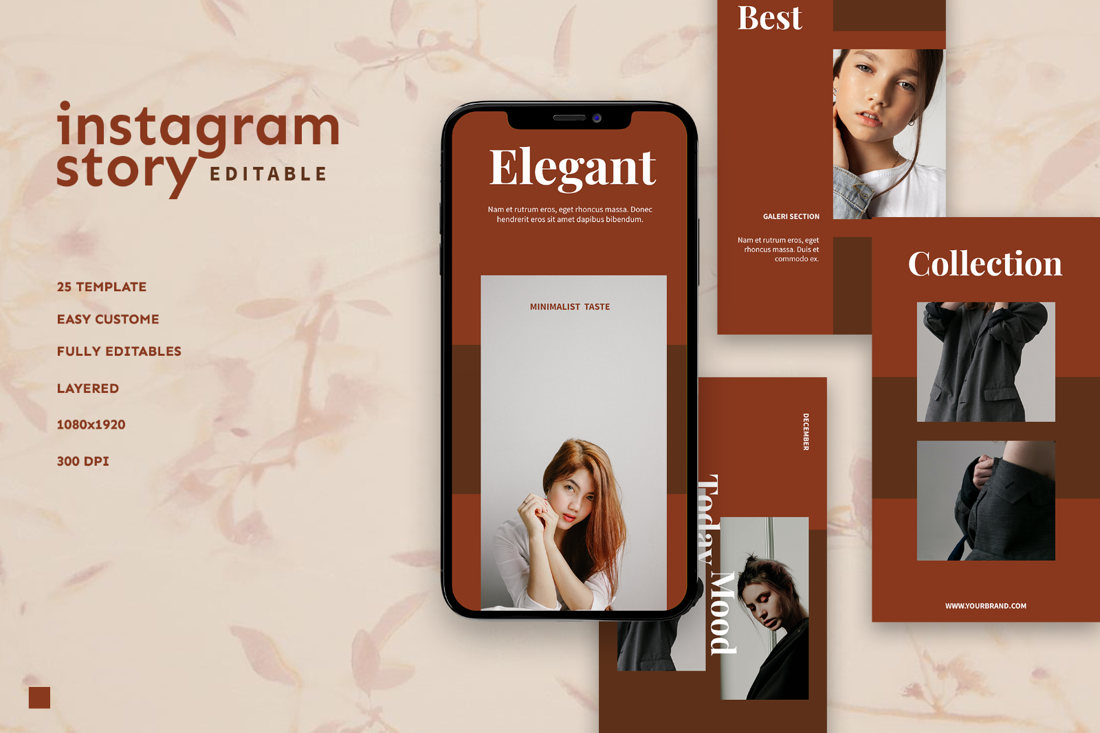 BUNDLE INSTAGRAM TEMPLATE MINIMALIS — image 1