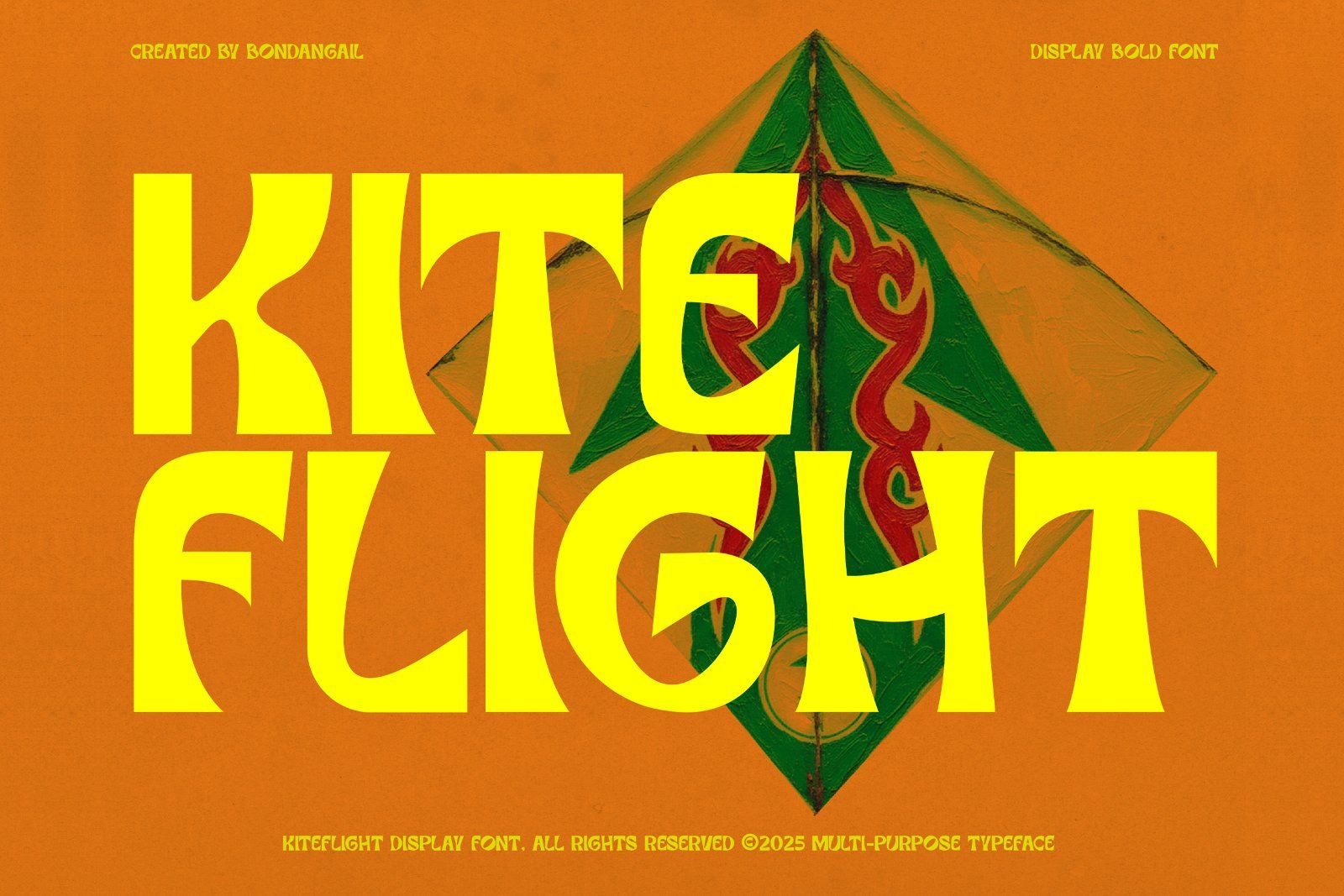 Kiteflight | Breezy Display Font — image 1