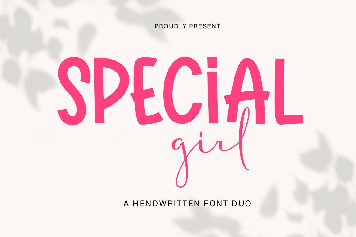 SPECIAL GIRL — image 1