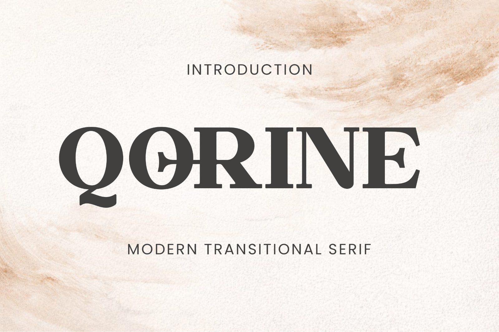 QORINE – Modern Transitional Serif — image 1