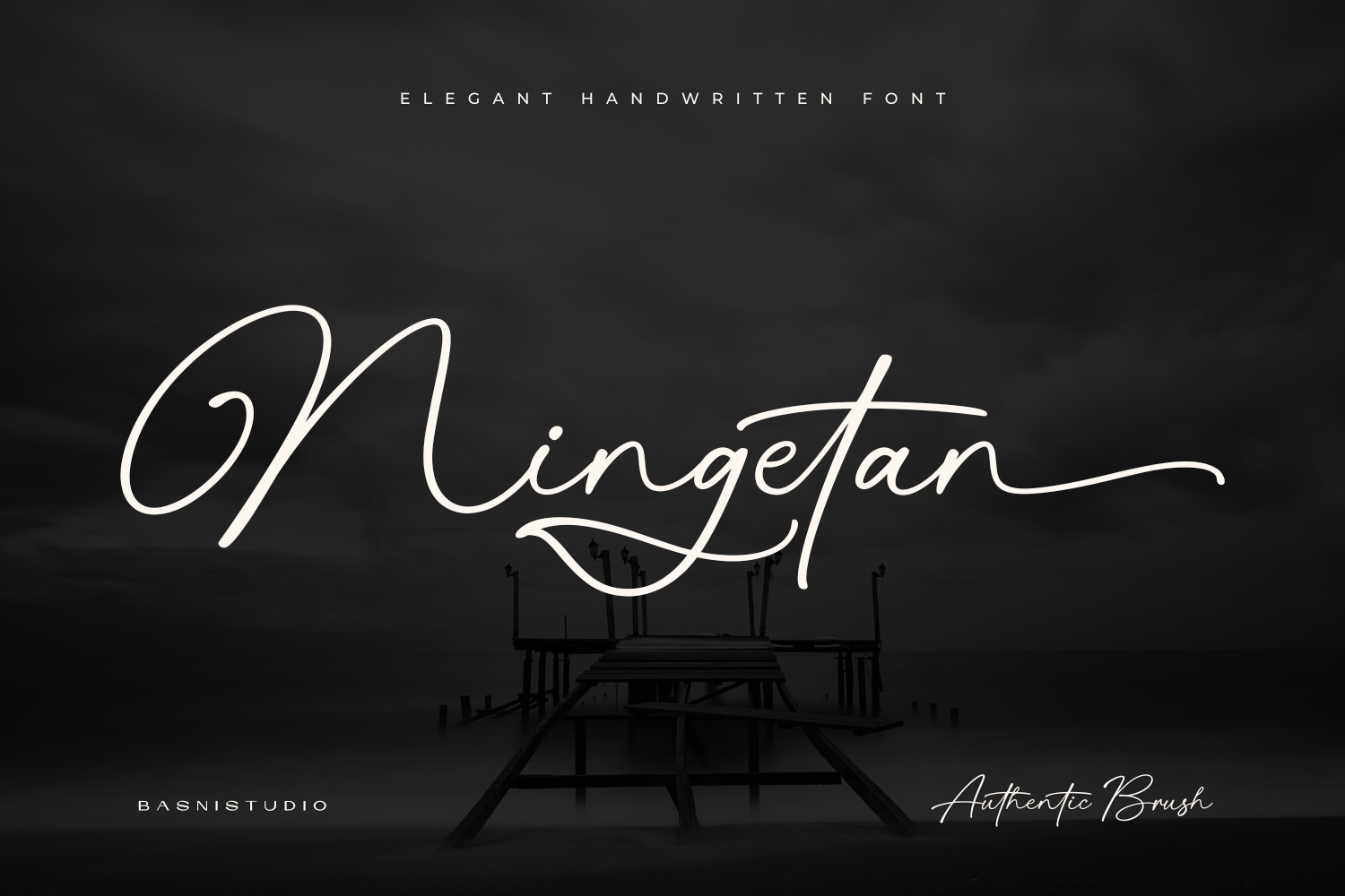 Ningetan Handwritten Font — image 1