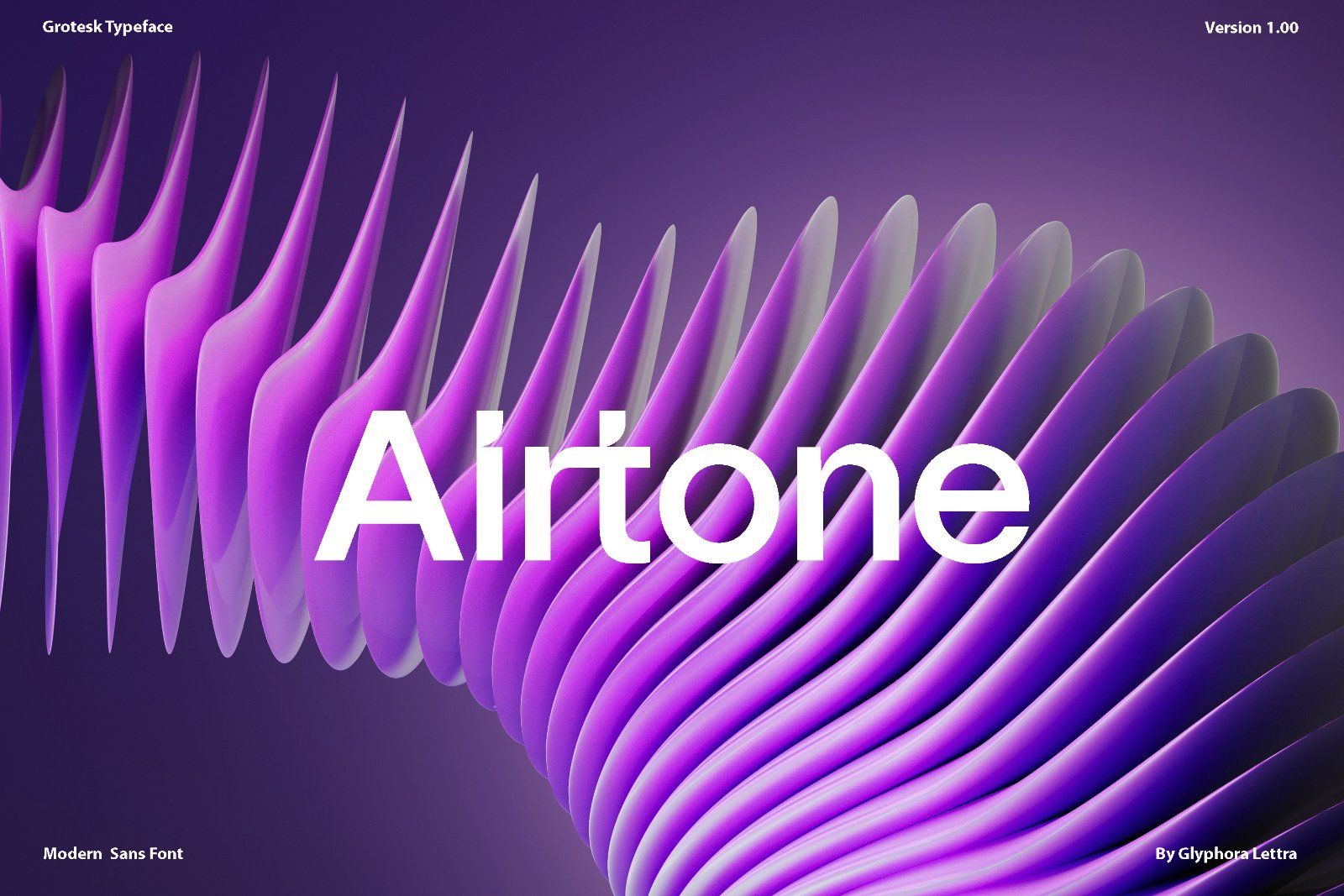 Airtone - Logo Sans Serif — image 1