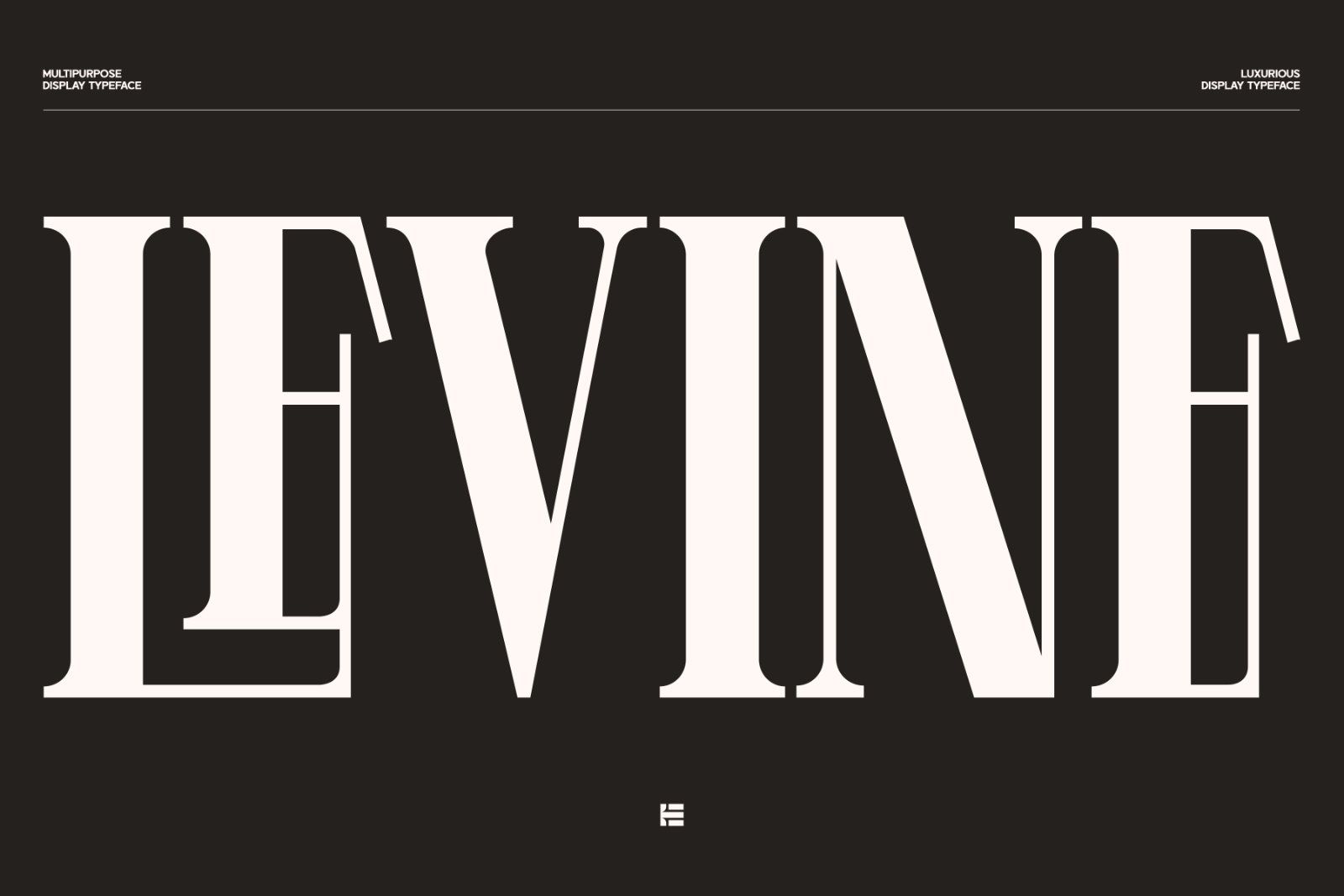 Levine - Font — image 1