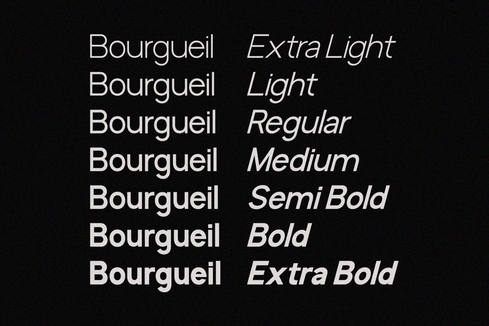 Bourgueil | Variable Sans Serif — image 1