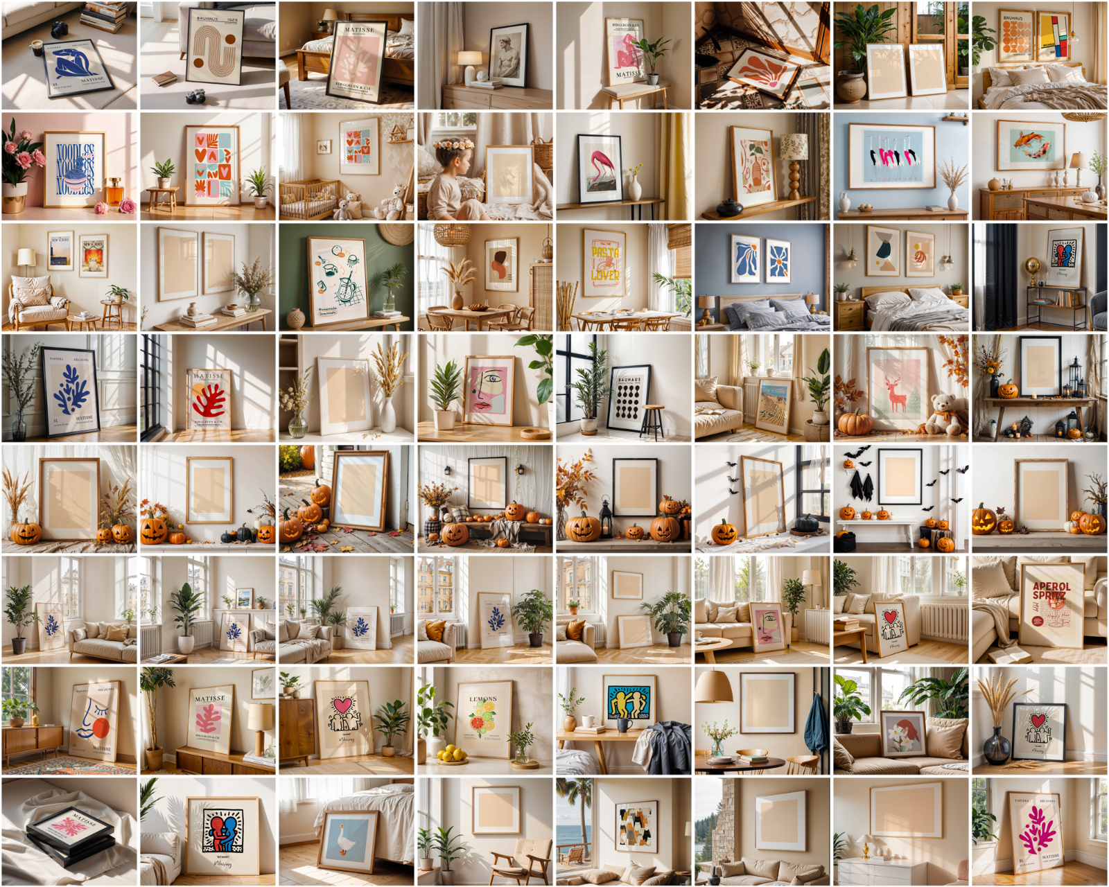 200+ Frames Mockup PSD Bundle: Wall Art Mockups for Designers — image 2
