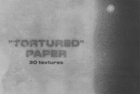 "Tortured" paper texture pack