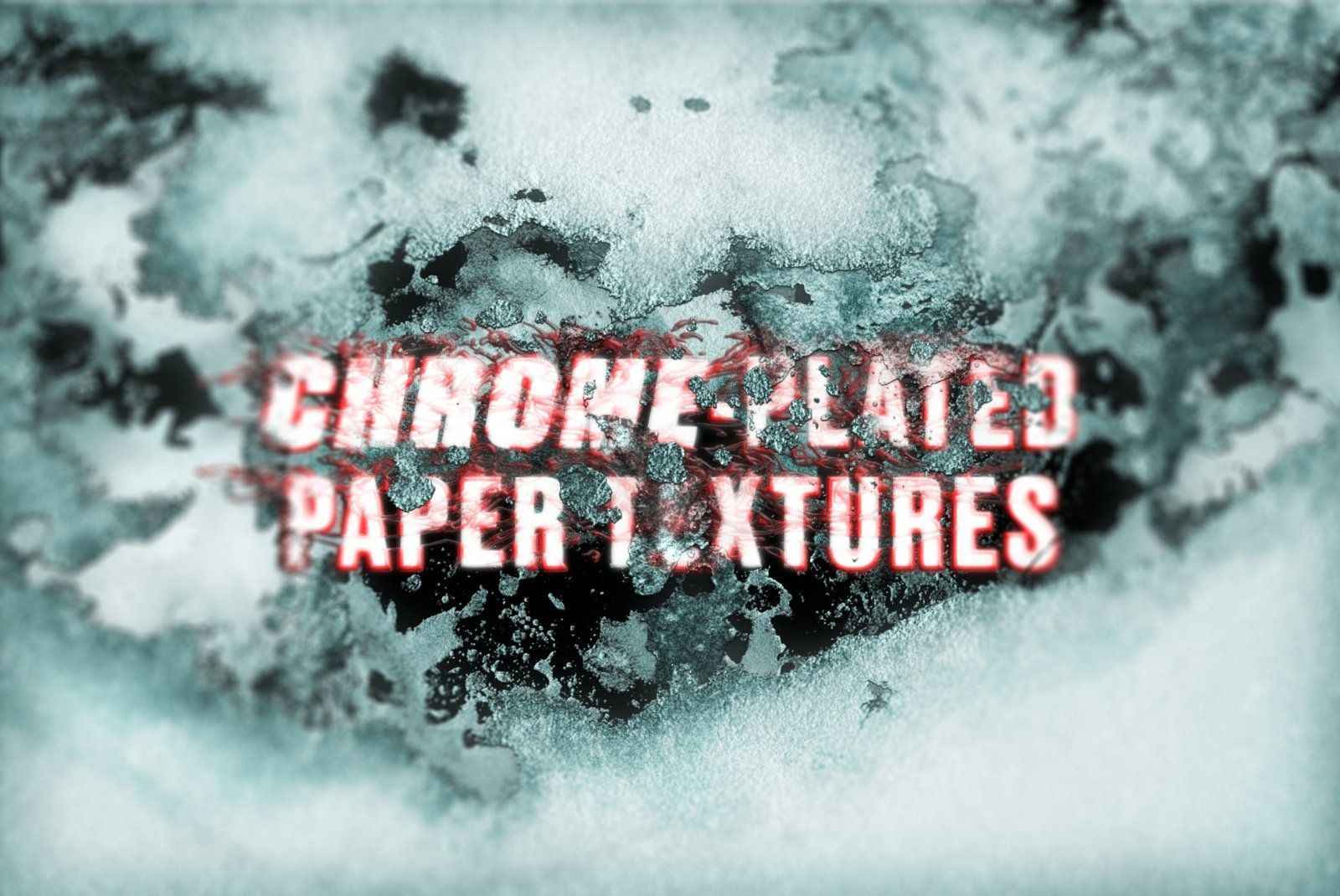 Chrome-plated paper texture pack — image 1