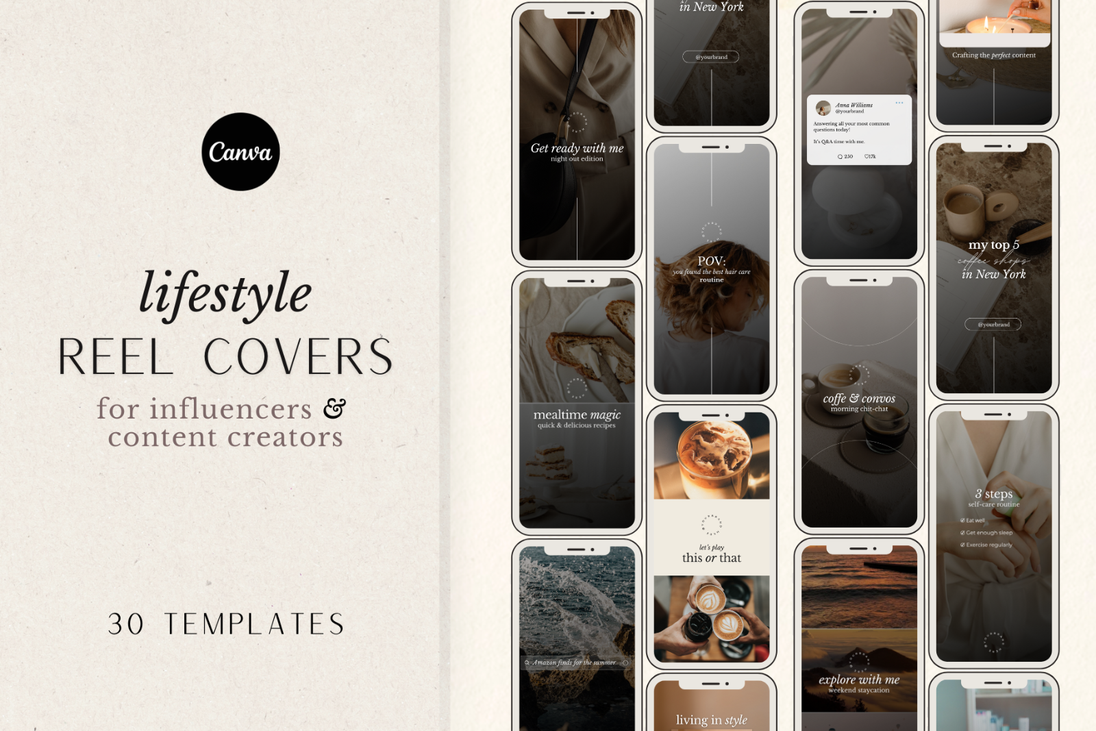 Instagram Reel Cover Templates Canva — image 1