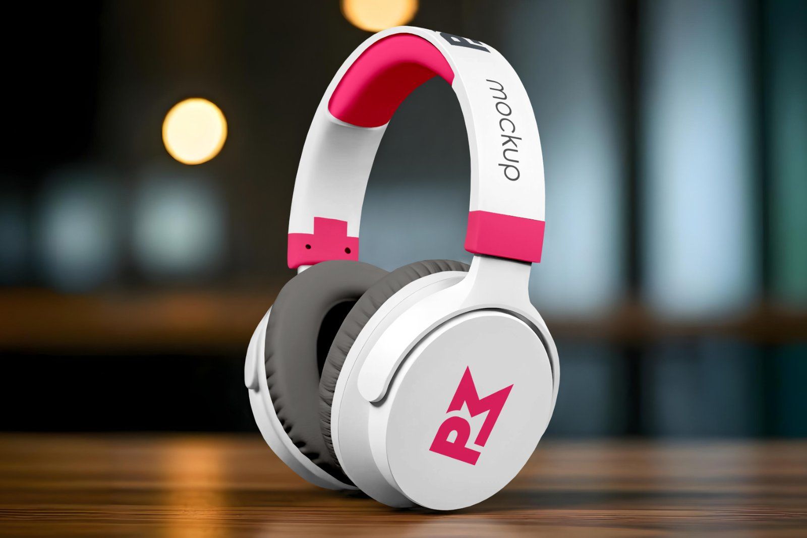 Headphones Mockup Psd file download — image 1