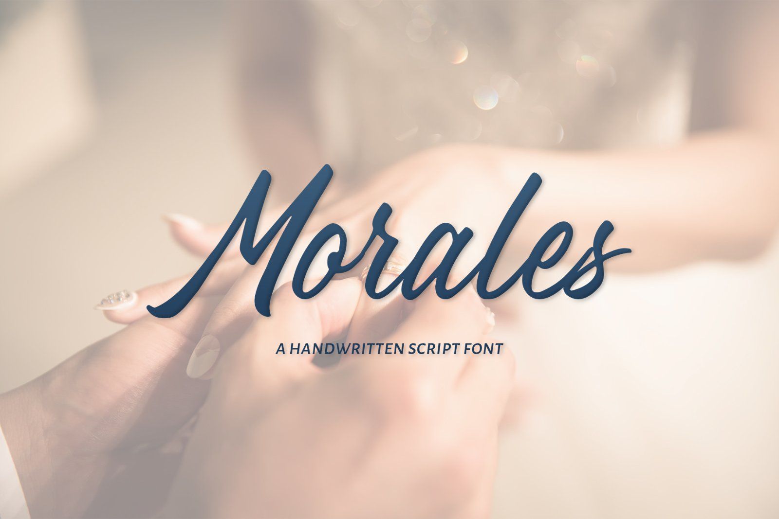 Morales - Handwritten Font — image 1