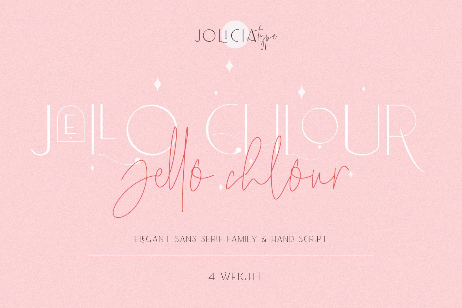 Jello Chlour | Display Font — image 1
