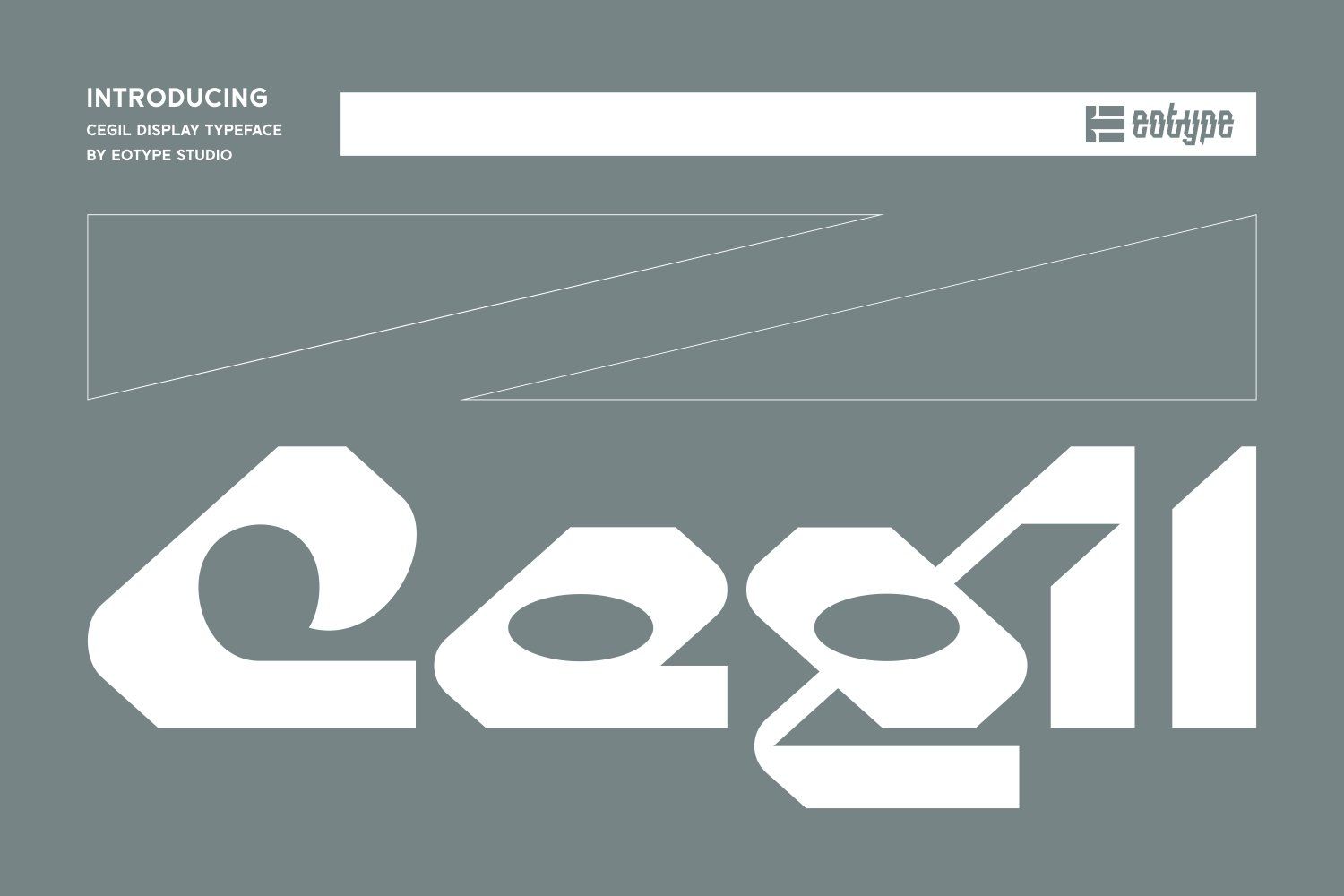 Cegil Display Font — image 1