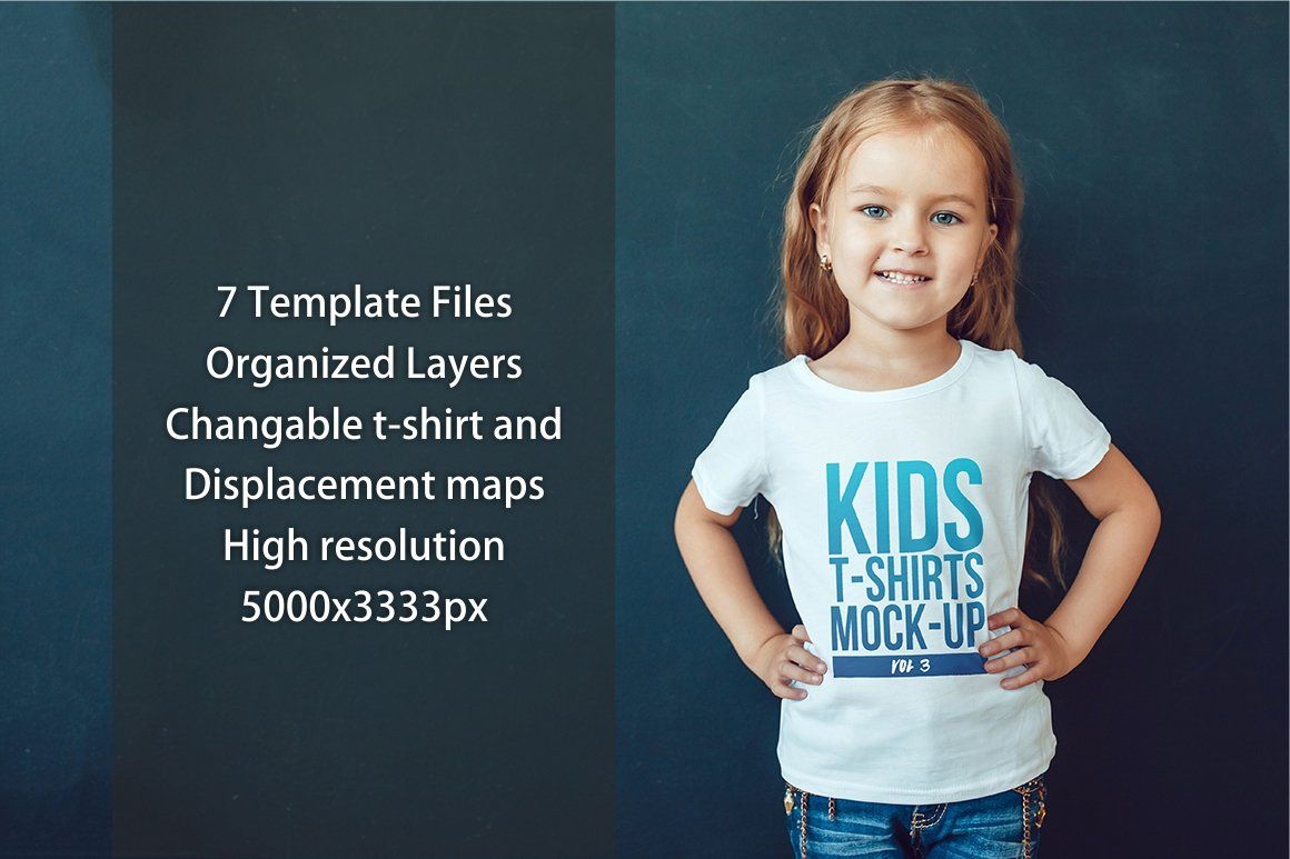 Kids T-Shirt Mock-Up Vol 3 — image 3