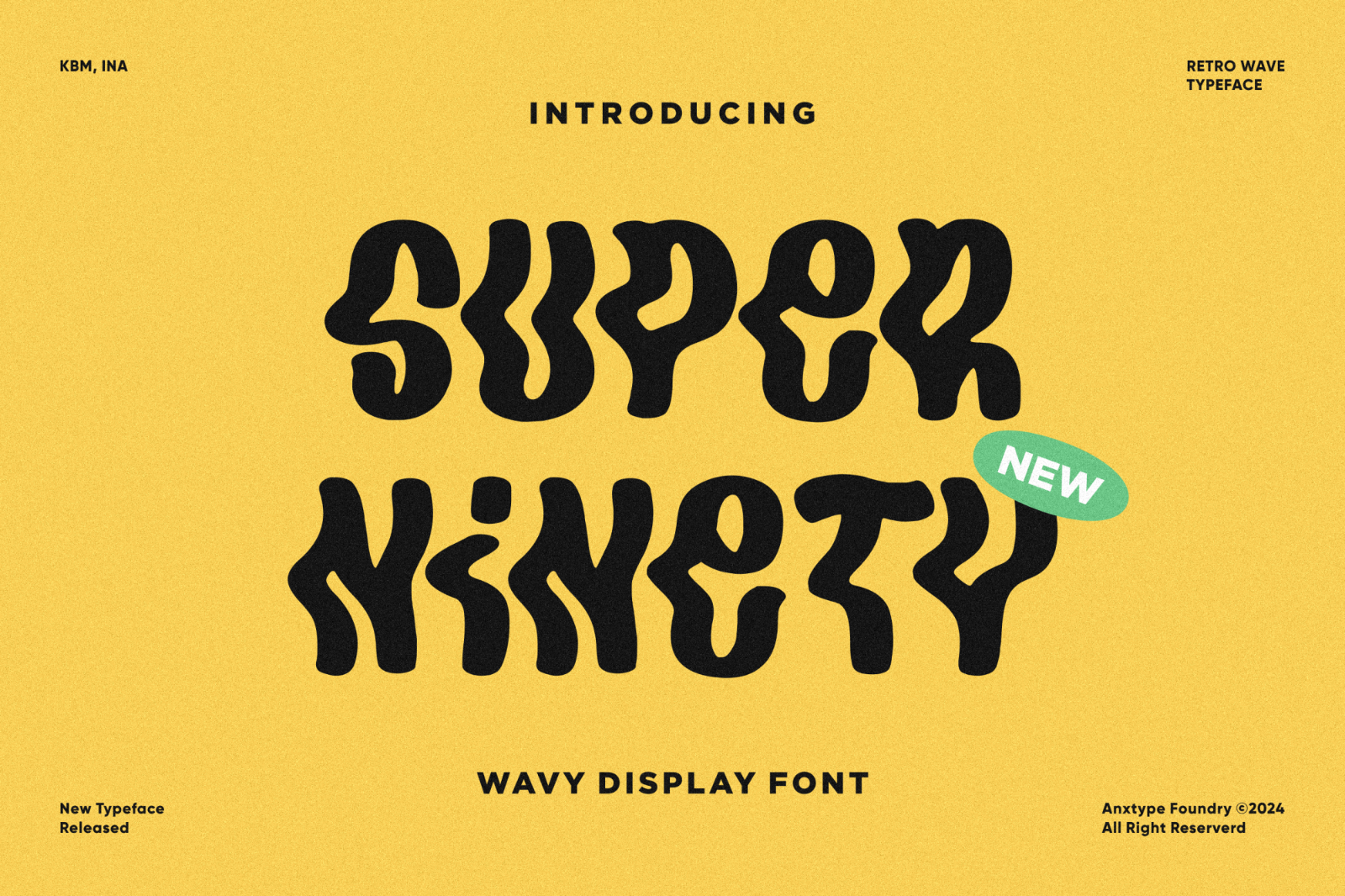 SUPER NINETY - WAVES FONT — image 1