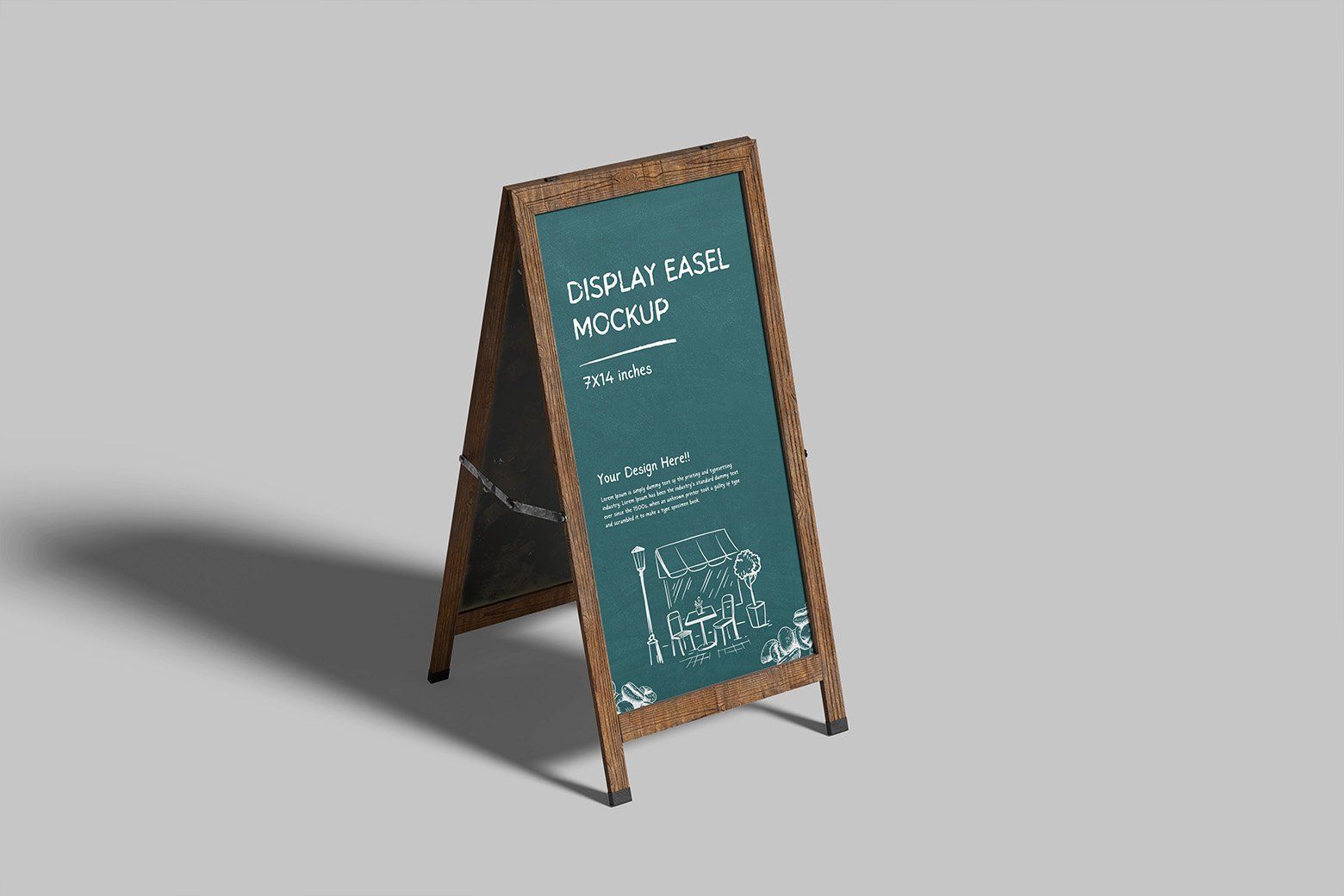 Display Easel Mockup — image 2