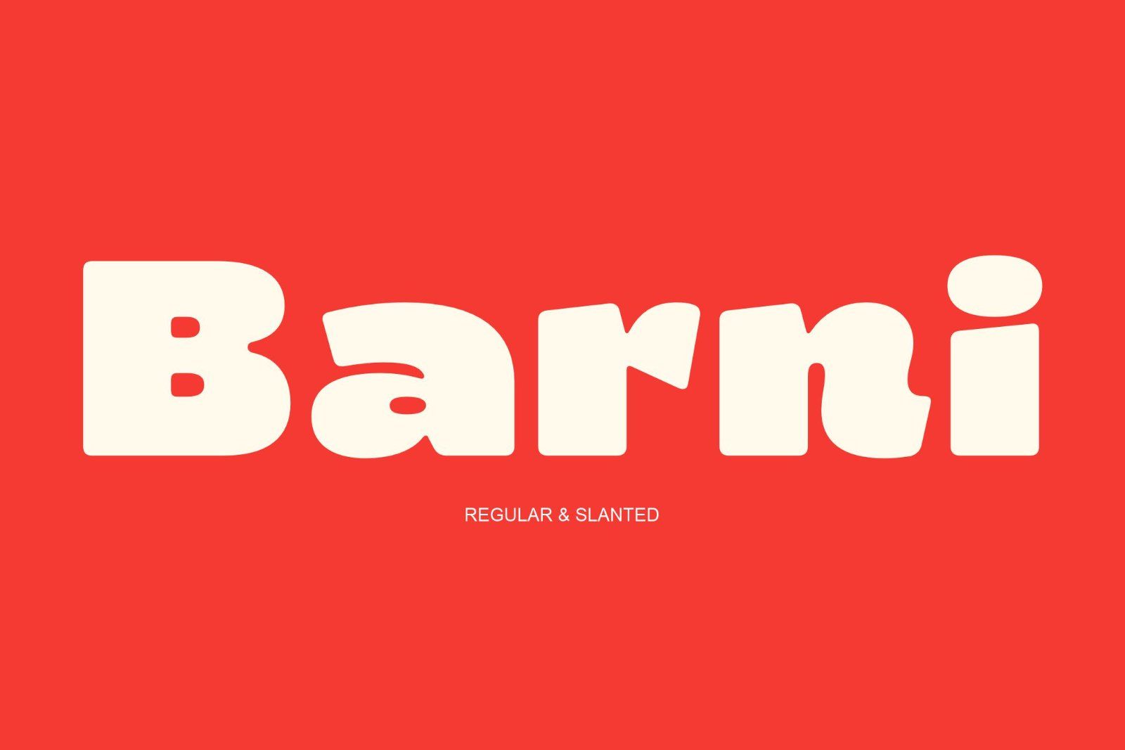 Barni – Bold Retro Groovy Font — image 1