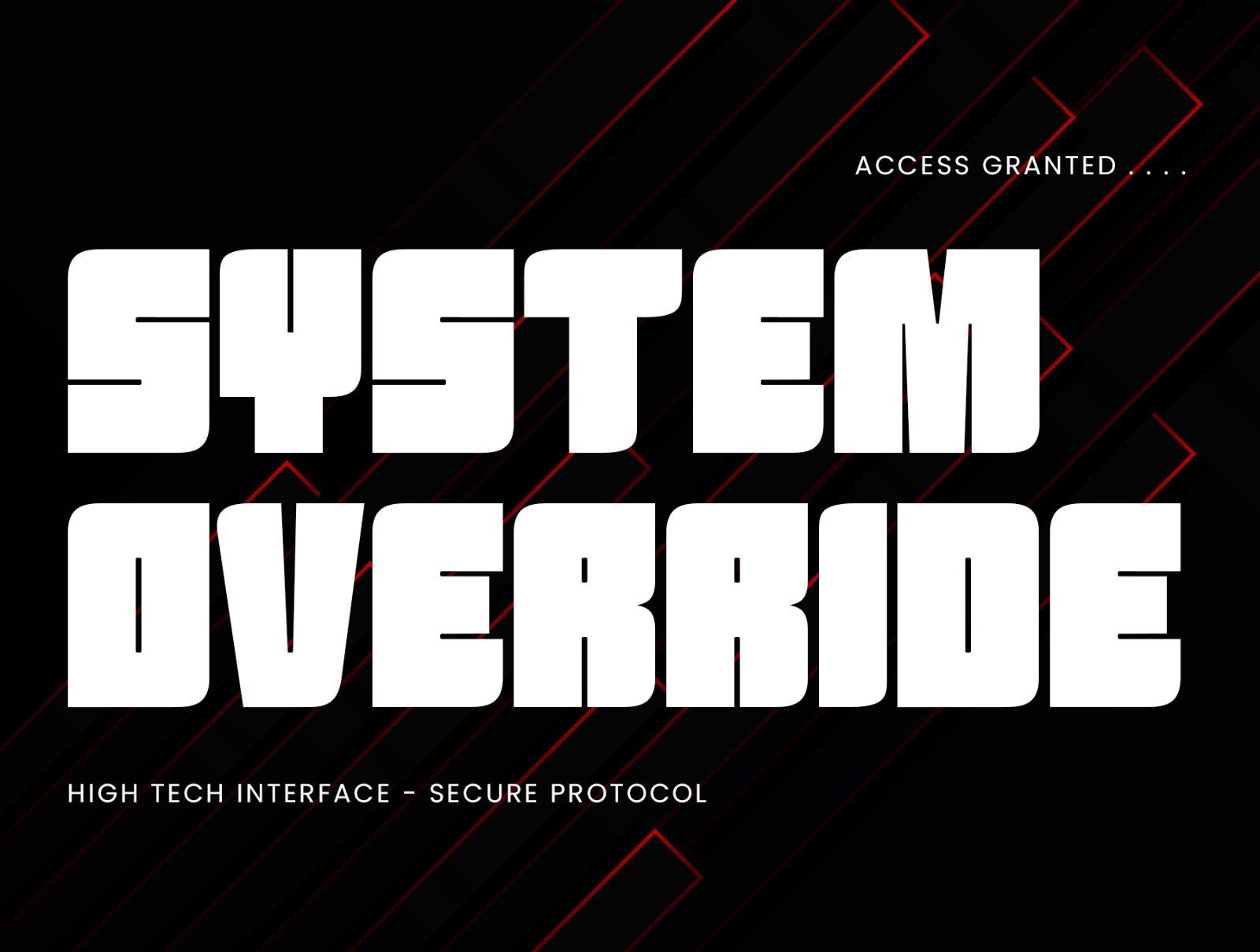 RANOVE - Modern Esport Display Font — image 2
