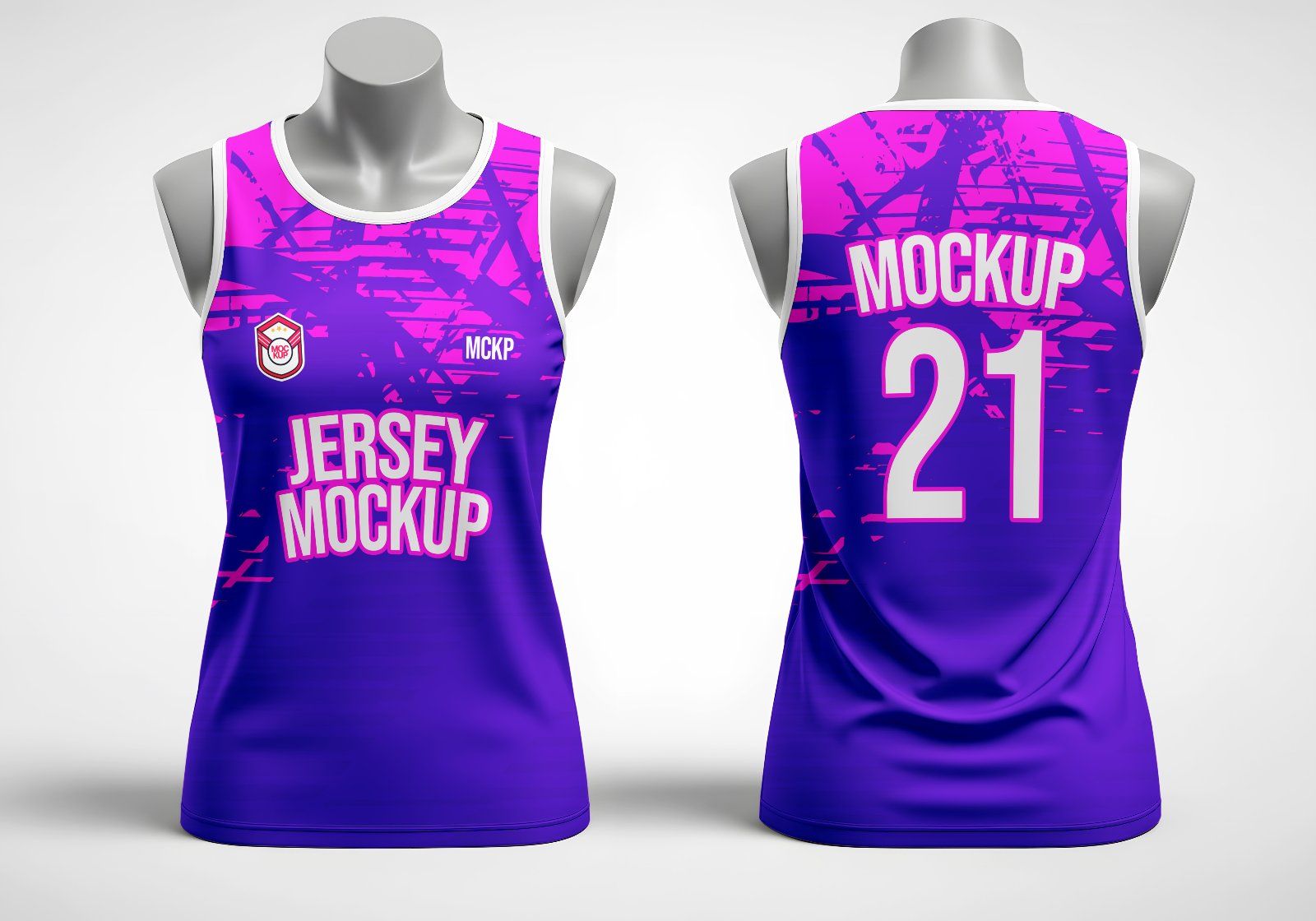 Women Jersey Mockup Bundle – 7 PSD Sportswear Templates for Volleyball, Soccer & Fitness Apparel — image 5