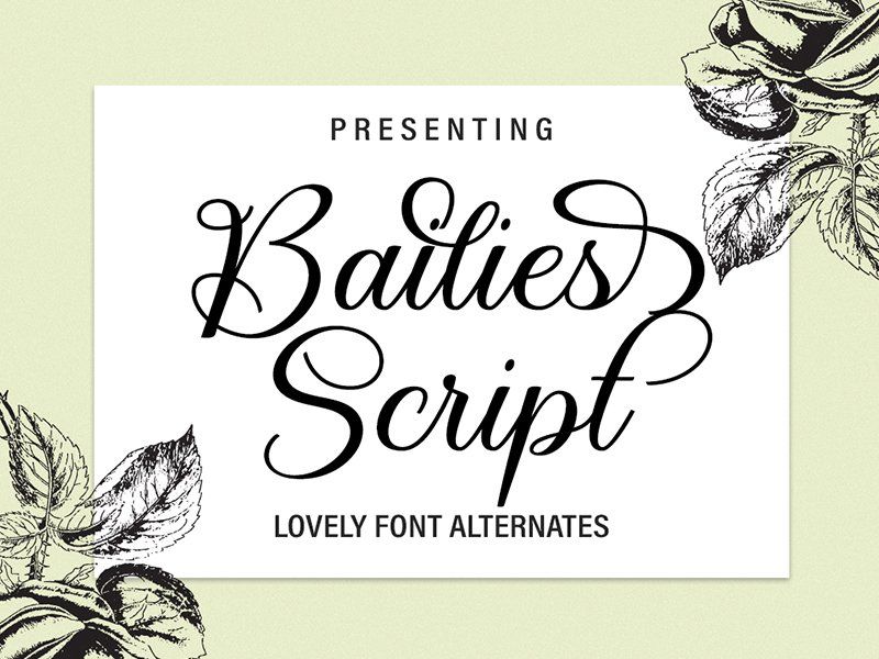 Bailies Script — image 1