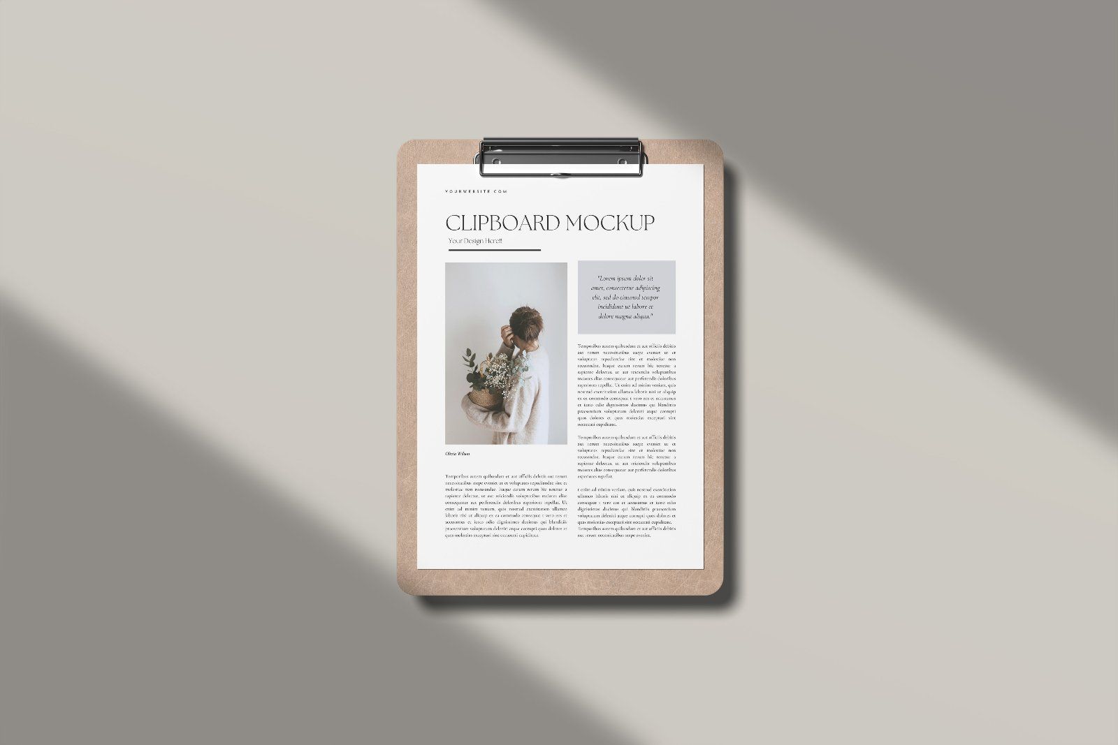 Clipboard Mockup — image 1