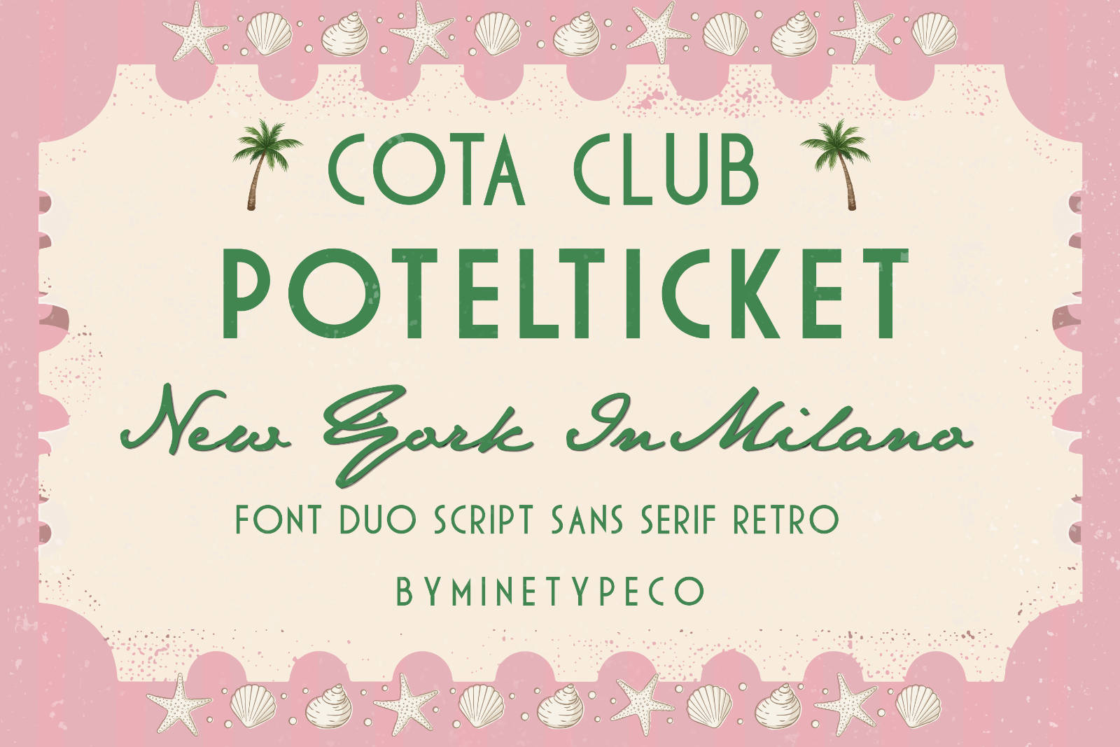 Cotaclub Potelticket Font Duo — image 1