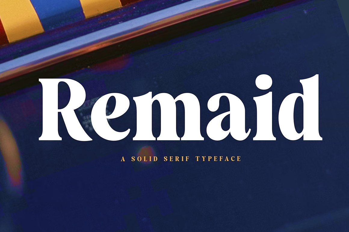 Remaid Typeface — image 1