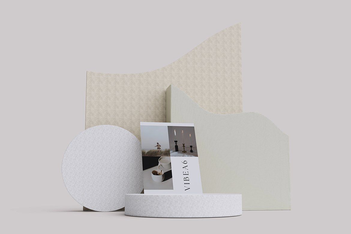 A6 Flyer Mockup (4 Objects) — image 1