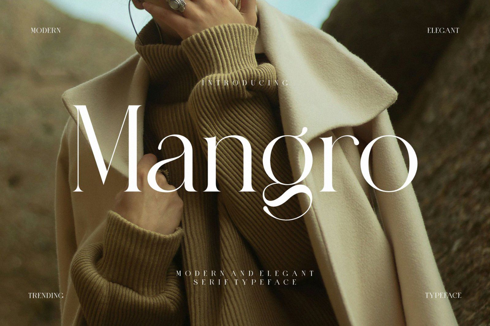 Mangro Elegant Serif Typeface — image 1