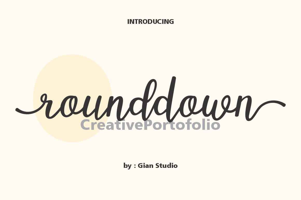 Rounddown — image 1