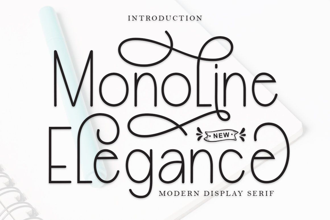 Monoline Elegance — image 1
