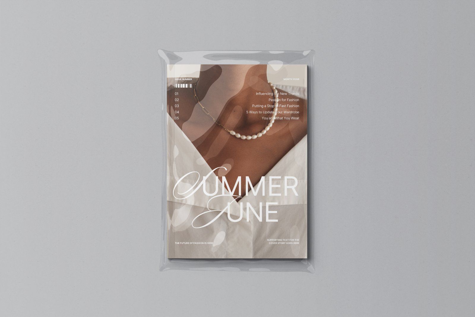 US Letter Magazine Mockup — image 1
