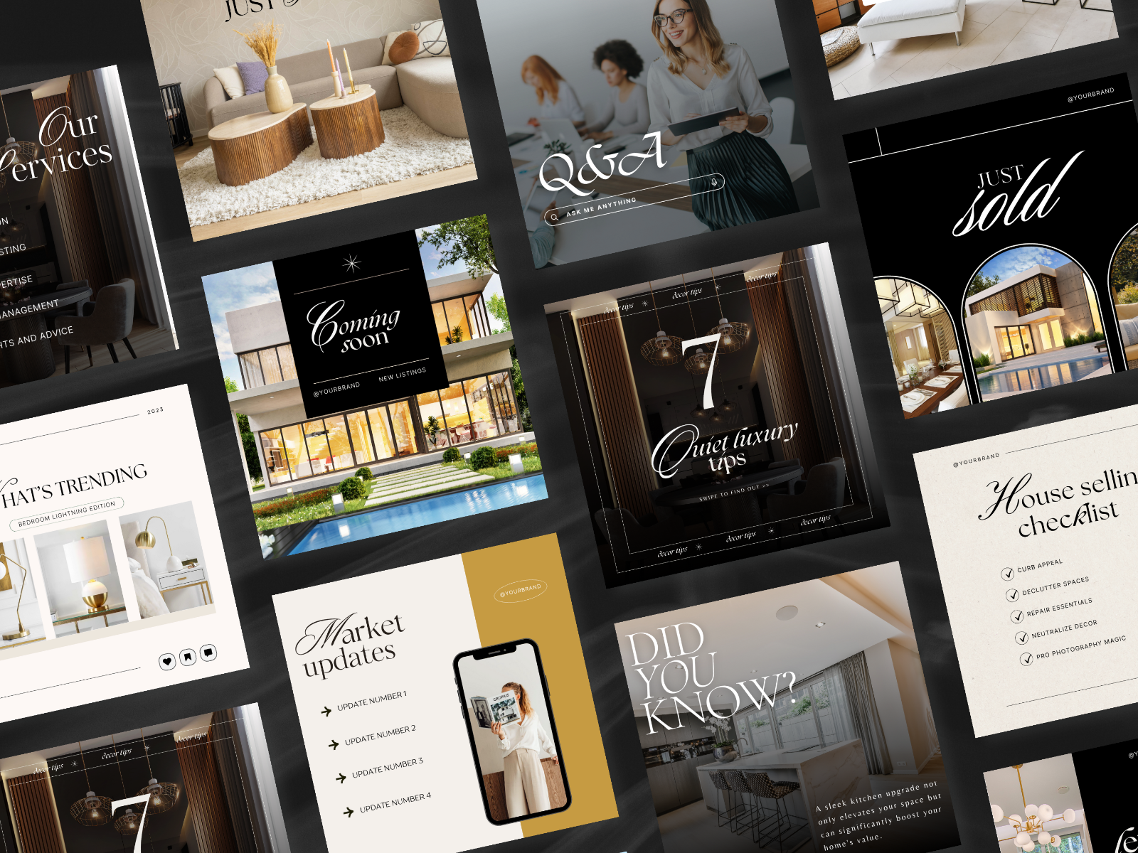 Real Estate Instagram Canva Templates — image 1
