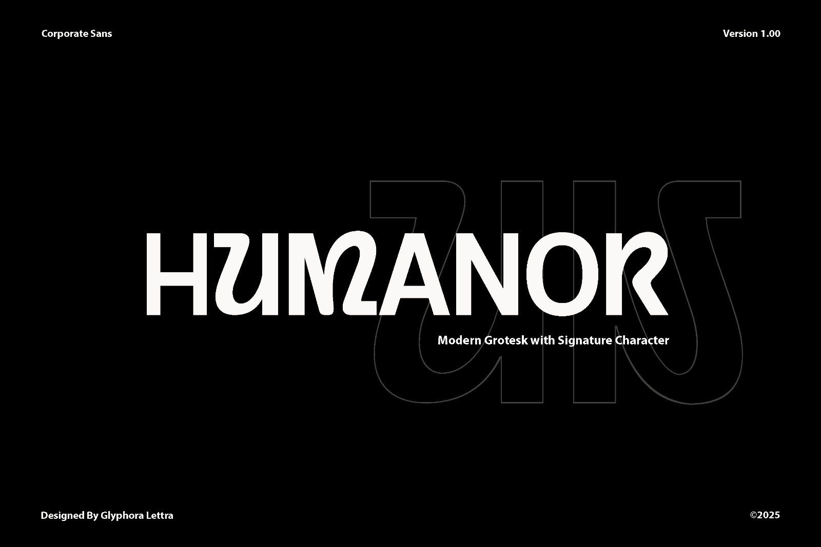 Humanor - Display Sans Serif — image 1
